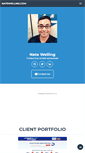 Mobile Screenshot of natewelling.com